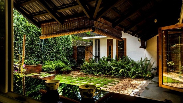 Inspirasi 7 Desain Taman Tropis Modern Minimalis